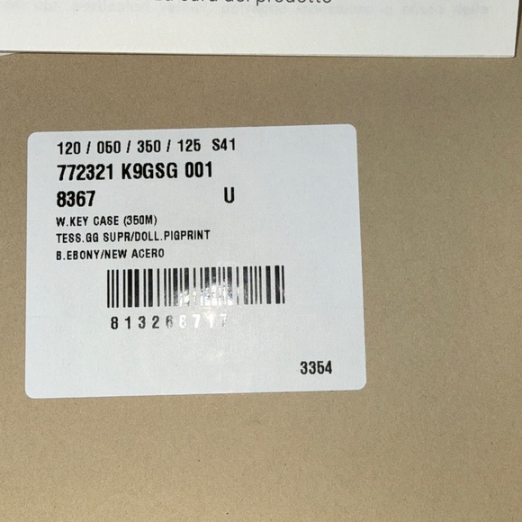 ✨100% AUTHENTIC GUCCI OPHIDIA BROWN KEY POUCH LIKE NEW/USED (DISCONTINUED)✨W/BOX - Picture 9 of 13